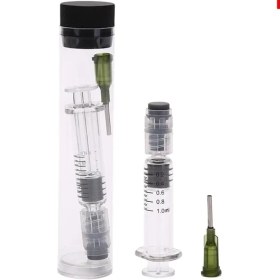 Resim Mingjin Shop 1 1 Takım Şırınga Stili 1ml L Akrilik Luer Lock Şırınga Künt Iğne Kapağı Mürekkep Denizayağı Yağı Enjeksiyonu Için Kullanılan Endüstriyel Dağıtım (Yurt Dışından) 