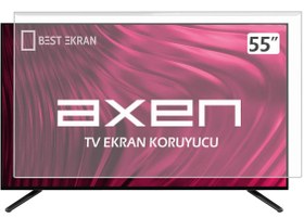 Resim AXEN AX55LEDA88 TV EKRAN KORUYUCU - Axen 55\ inç 139 Ekran Koruyucu Şeffaf panel 
