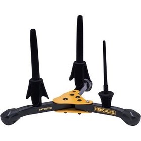 Resim Hercules HCDS543BB 3'lü Flüt Klarnet Pikolo Standı 