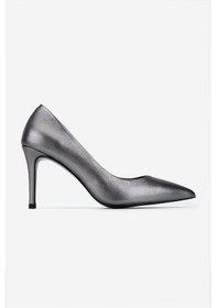 Resim Valmenti Kadın Hakiki Deri Antrasit Stiletto Ayakkabı 1160 26330 Bn Ayk Sk25-26 Antrasıt Antrasit 