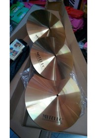 Resim Mitello Cz-1416 Bateri Zil Seti-hı-hat ve Crash-taivan Malı 