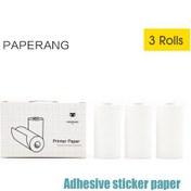 Resim Teltree Paperang 57x30mm Termal Yapışkan Kağıt 3 Adet , Kaliteli, Toz Proof, Dayanıklı, Ofis Ve Ev Kullanıma Uygun, P1/p1s/p2 İle Uyumlu Beyaz 