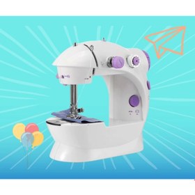 Resim Çocuklar İçin Oyuncak Mekanik Gerçekçi Dikiş Makinesi - Eğitici Ve Eğlenceli Oyuncak Dikiş Makine 