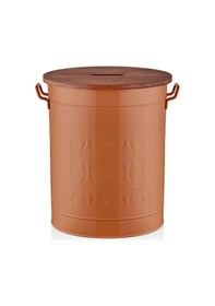 Resim The Mia Prizma Çamaşır Sepeti Terracota 54x43x35 Cm Diğer 