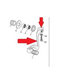 Resim 3889 Sherco Vites Pedalı 2t 250/300 