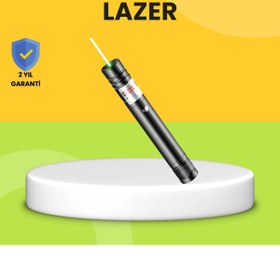 Resim shopwave Uzun Mesafe Görünürlüklü Yeşil Lazer Pointer Şarjlı 