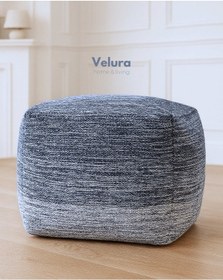 Resim Delight Navy - White - Puf Mavi 