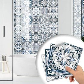 Resim Bolivia's Fayans Etiketi, Premium Kalite Kendinden Yapışkanlı Dekoratif Sticker, Kolay Uygulanabilir ve Çıkarılabilir, Mutfak ve Banyo için İdeal, Suya ve Neme Dayanıklı 