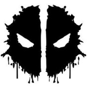 Resim Deadpool Oto-motor-laptop-duvar-dekor 10 X 9 Cm 