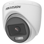 Resim HIKVISION DS-2CE70DF0T-PF 2Mpix 20Mt Gece Görüşü, 2,8mm Lens, Full Time Color, Color Vu Dome Kamera Orjinal ve Garantili Ürün