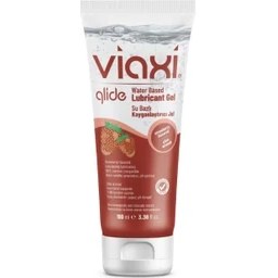 Resim Viaxi Glide Çilekli Jel 100 ml 