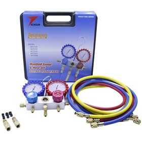 Resim Techsun Manifold Mfd-305 90 Cm Hortumlu R410- 22-134-404 