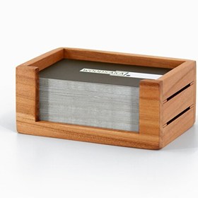 Resim WOODSAKA 3Line Kartvizitlik - Kiraz Ağacından - 10.9x6.8x4.5 CM 