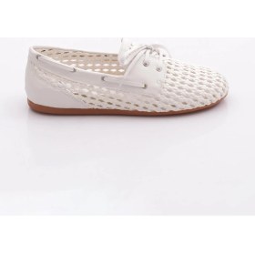 Resim Dgn B00112 Kadin Delikli Oxford Ayakkabi 