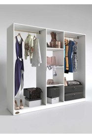 Resim Kenzlife Giysi Dolabı Temel 180*200*40 Byz Gardırop 