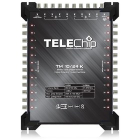 Resim Teknoline Eko Multiswitch 10X24 Kaskatlı Uydu Dağıtım Santrali 