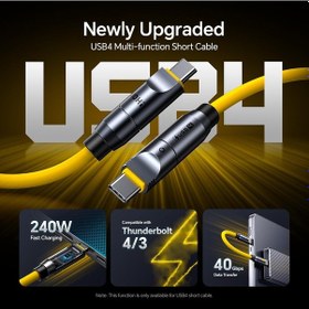 Resim Aohi 240w 8'ı 1 Arada Usb C Kablo Ve Yıldırım Kablo Seti, Geleceğ 