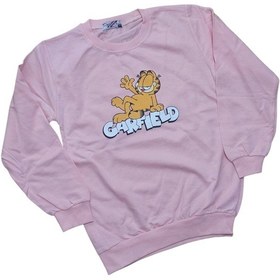Resim Ela Kız Çocuk Karakter Kız Çocuk Mevsimlik Sweatshirt Açık Pembe 