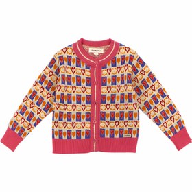 Resim Patique Kalpli Hırka - Pink Lemona / 2 Yaş 