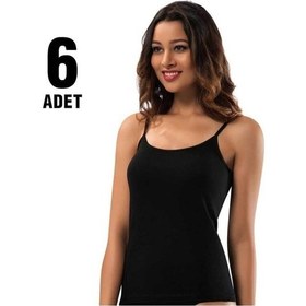 Resim Tutku Kadın Ip Askılı Atlet 6lı 001 