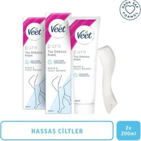 Resim Seddar Collection Veet Pure Tüy Dökücü Krem Hassas Cilt 200 ml 2 Adet 