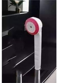 Resim Yapı Yuvarlak Duş Başlığı Elektrikli Şofben Plastik Siyah 