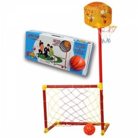 Resim Matrax Oyuncak Portatif Kale ve Basket Potası (2si 1 arada) 