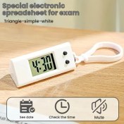 Resim Turcoshop11 Yeşil Mini Sessiz Elektronik Masa Saati Çoklu Şehir Zamanı Pil Güçlü Diğer 
