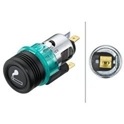 Resim Hella Araç Çakmagi Yeşil 12V 10A 8EZ008021-001 