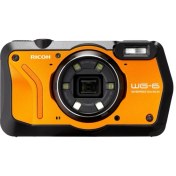 Resim Ricoh Wg-6 Dijital Kompakt Outdoor Fotoğraf Makinesi Turuncu 