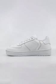 Resim Geppetto Vaken Babe Günlük Deri Spor Ayakkabı (beyaz) 