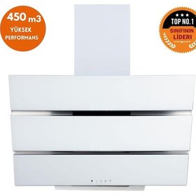 Resim Ferre Ve AFM Tech EL066 + FM7701 + FM3251W Moone Turbolu Beyaz Ankastre Set 