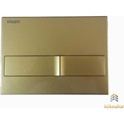 Resim Karina Gömme Rezervuar Kumanda Paneli Altın (gold) 226-005 