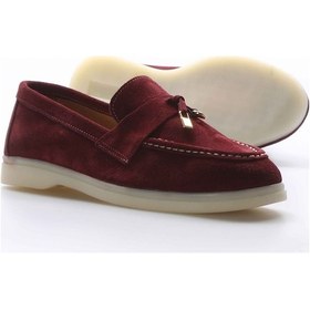 Resim Hakiki Deri Kadın Casual Ayakkabı 733za021 Süet Çok Renkli 