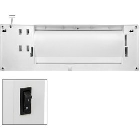 Resim Simtech KM-1718 Duvar Tipi Vantilatör Beyaz 