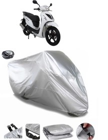 Resim CoverPlus Mondial 150 Gomax ARKA ÇANTA UYUMLU SU GEÇİRMEZ MOTOSİKLET BRANDASI 