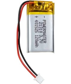 Resim Sh Powermaster 401525 3.7 Volt 120 Mah Lityum Polimer Pil Najmaddin 