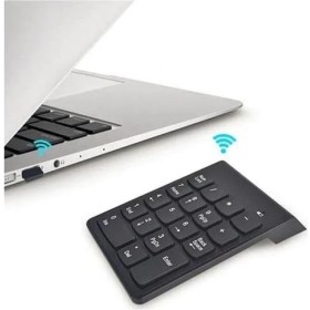 Resim Plus PX-1510K Siyah USB Kablosuz Numerik Klavye Keypad 