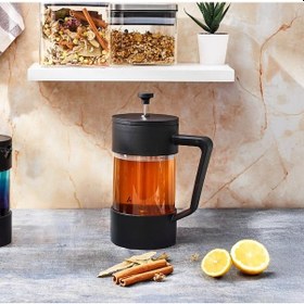 Resim Aryıldız Doppio Black 1000ml French Press Şeffaf 