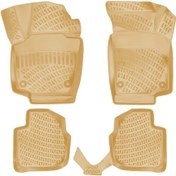 Resim Rapid 3d Paspas Havuzlu Paspas 2013 Sonrası Bej Renk 