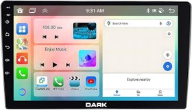 Resim Dark 10" IPS Android 13, 4GB RAM 64GB Hafıza 2DIN Carplay & Android Auto, GPS Destekli Geri Görüş Kameralı Universal Araç Multimedya 