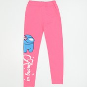 Resim Baby Slon Kids Clup Mevsimlik Paptyalı Among Us Baskılı Tayt 