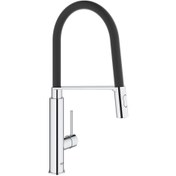 Resim Grohe Concetto Professional Tek Kumandalı Eviye Bataryası Siyah - 31491000 