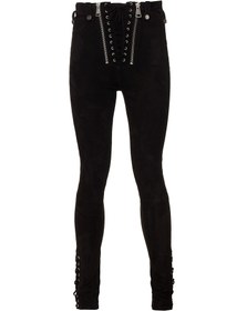 Resim Norah Suede Pants - 36 / BLACK 