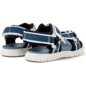 Resim Camper Mavi-Beyaz Erkek Çocuk Sandalet Oruga Sandal Kids 
