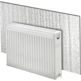 Resim Markaflex Kalorifer Peteği Arkası Isı Yalıtım ve Izolasyon Levhası Radyatör Arkalığı Yalıtım Malzemesi 