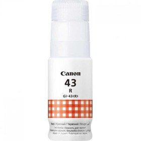 Resim Canon GI-43 Kırmızı-Red Orjinal Mürekkep 4716C001 