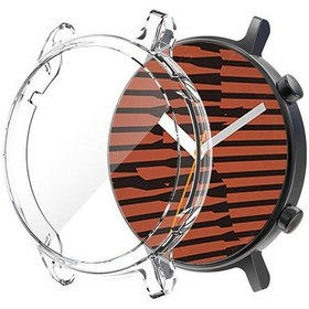 Resim Samsung Galaxy Watch Active 2 44 Mm Kılıf Silikon Ön Koruma 