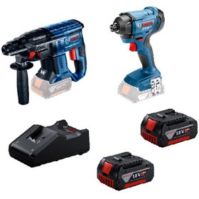 Resim Bosch ikili montaj seti - 2 5,0Ah (GBH 180-Li, GDR 18-160 Li ) 