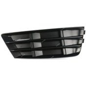 Resim parçazamanı Audi A4 2016 - 2019 Sol Sis Farı Izgarası Çerçevesi Kromsuz 